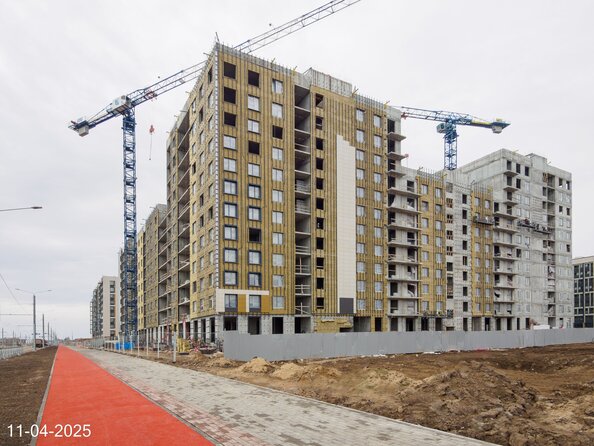 Ход строительства 11 апреля 2025