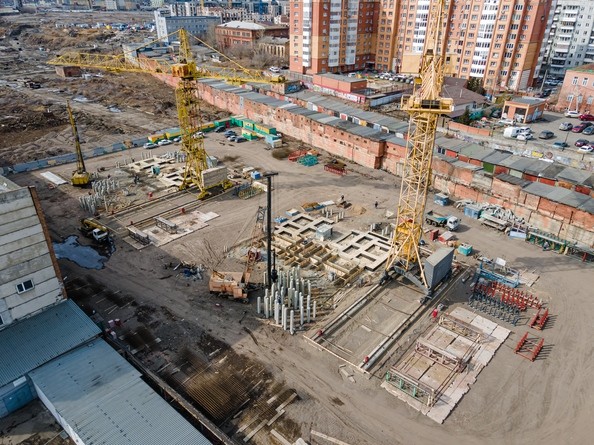 Ход строительства Ход строительства 1 апреля 2022