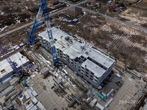 Ход строительства 29 апреля 2025