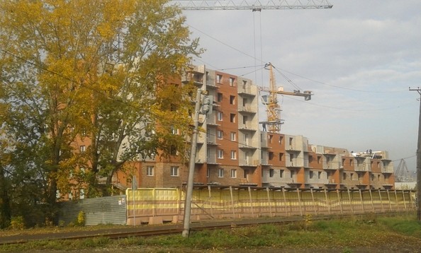 Ход строительства октябрь 2012