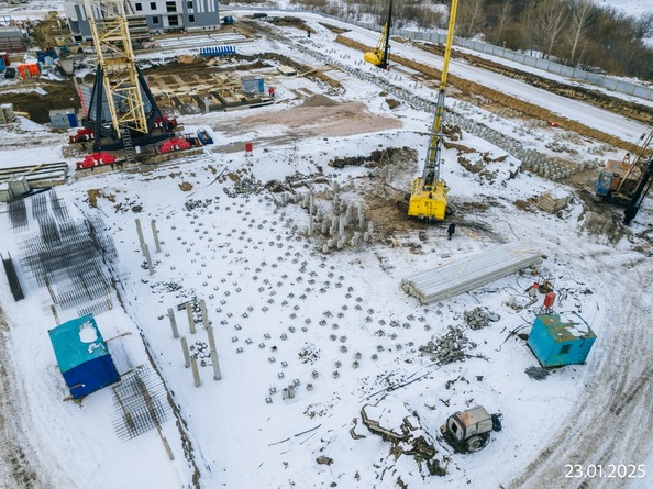 Ход строительства 23 января 2025