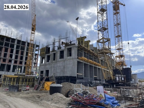 Ход строительства 28 апреля 2026