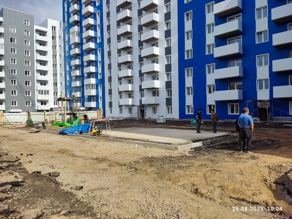 Ход строительства 26 августа 2025