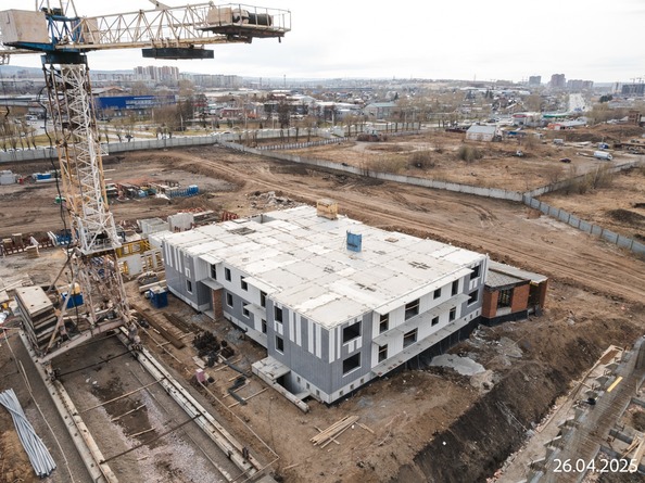 Ход строительства 26 апреля 2025