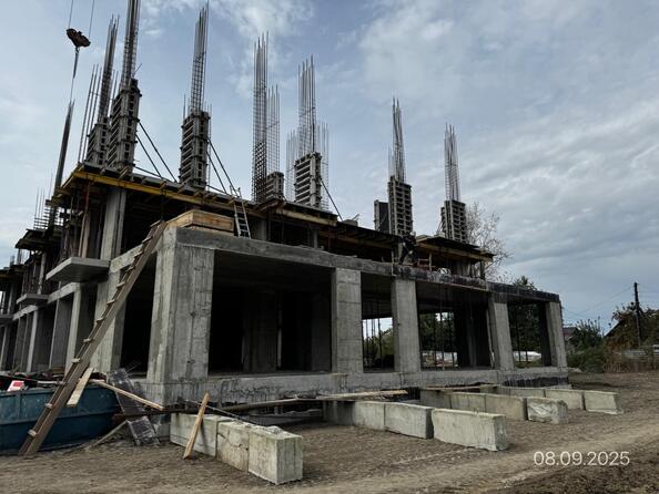 Ход строительства 8 сентября 2025