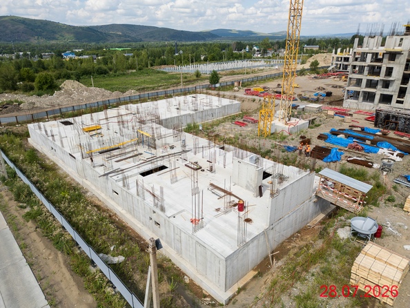 Ход строительства 28 июля 2026