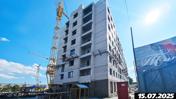 Ход строительства 15 июля 2025
