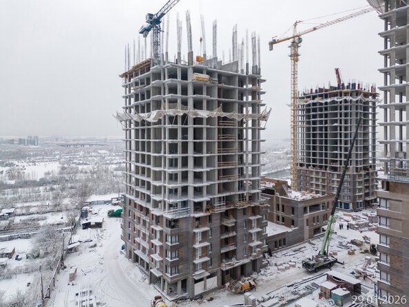 Ход строительства 5 февраля 2026