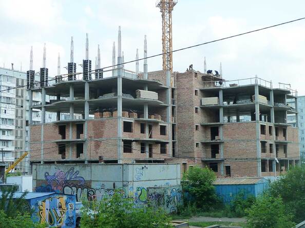 Ход строительства июнь 2012