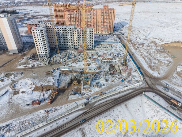 Ход строительства 2 марта 2026