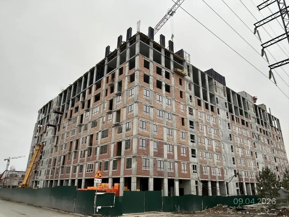Ход строительства 9 апреля 2026