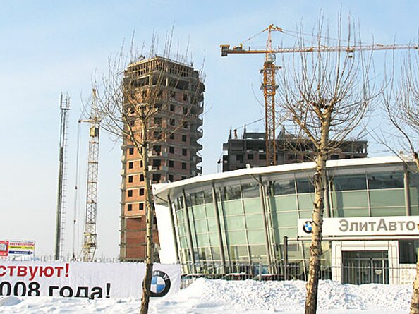 Ход строительства февраль 2009г.
