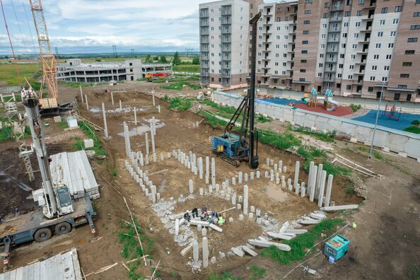 Ход строительства 1 августа 2025