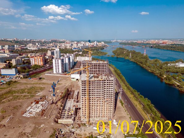 Ход строительства 1 июля 2025