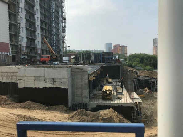 Ход строительства Ход строительства 6 августа 2019