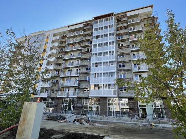 Ход строительства 22 сентября 2021