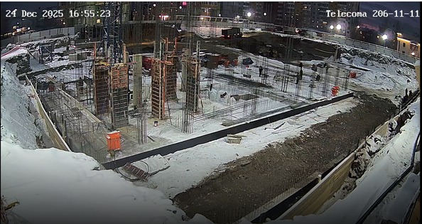 Ход строительства 24 декабря 2025