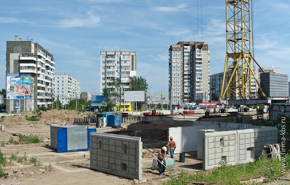 Ход строительства июль 2013