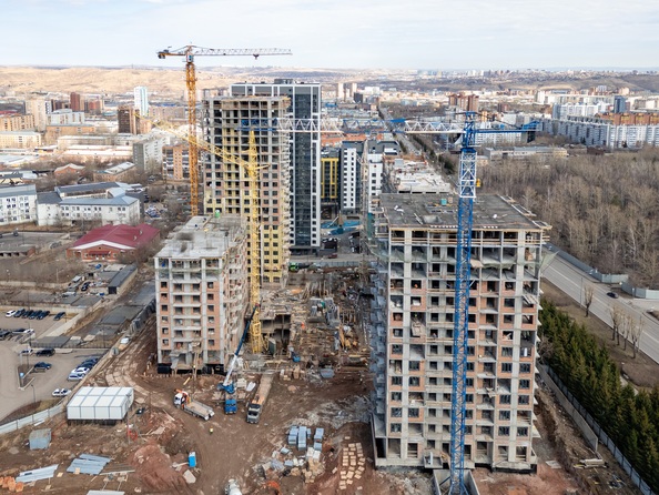 Ход строительства 22 апреля 2025