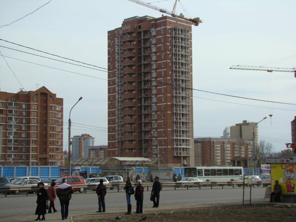 Ход строительства апрель 2009
