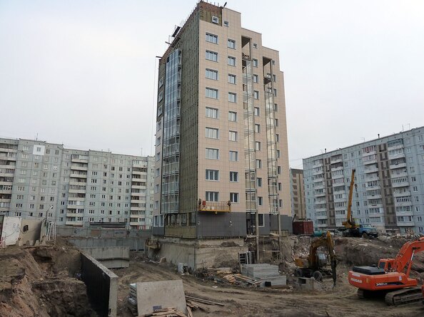 Ход строительства апрель 2013