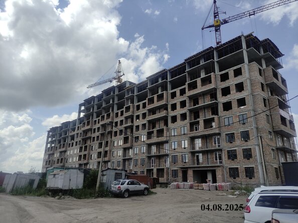 Ход строительства 4 августа 2025