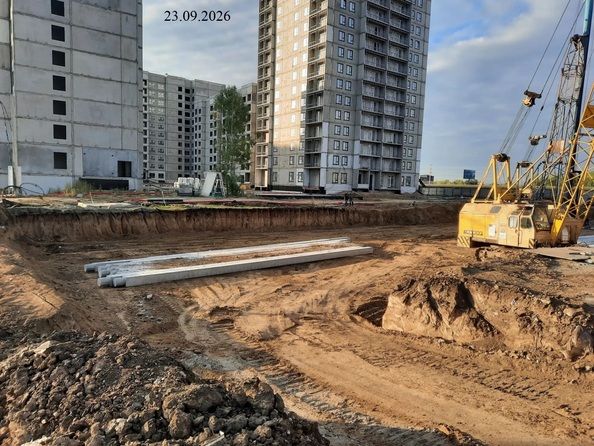 Ход строительства 23 сентября 2026