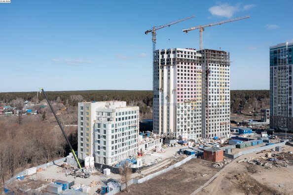 Ход строительства 15 апреля 2026