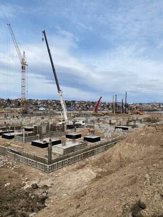 Ход строительства 28 апреля 2025