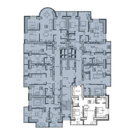 
   Продам 3-комнатную, 72.6 м², Портовый, 1 очередь

. Фото 1.