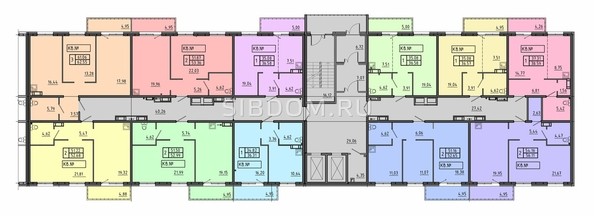 
   Продам 2-комнатную, 62.55 м², Аринский, дом 1 корпус 3

. Фото 2.
