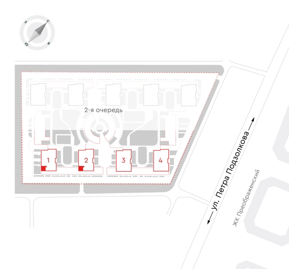 
   Продам 2-комнатную, 53.9 м², Чижи, 1 очередь

. Фото 2.