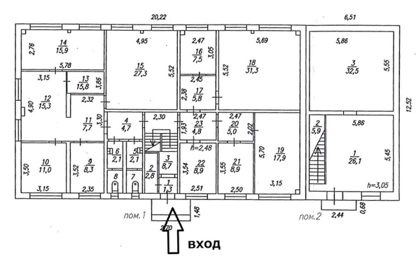 
   Продам отдельностоящее здание, 541 м², Телевизорный пер

. Фото 3.