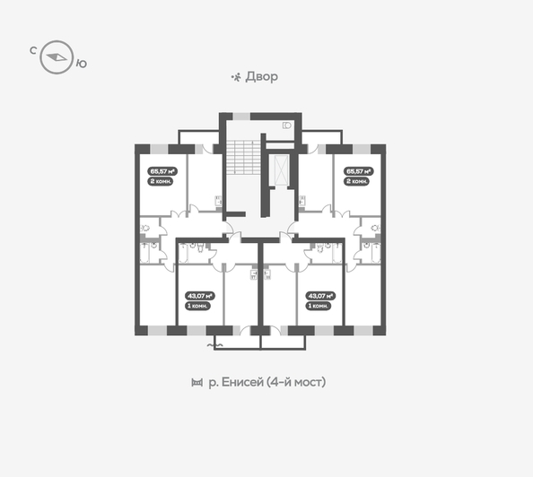 
   Продам 1-комнатную, 43.2 м², Академгородок ул, 78

. Фото 19.