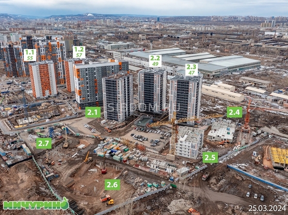 
   Продам 1-комнатную, 45.1 м², Мичурино, дом 2 строение 6

. Фото 3.