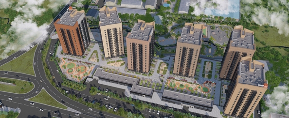 
  Продается 3-комн. квартира 60.3 м², в ЖК Калина Долина, дом 2. Фото 1.
