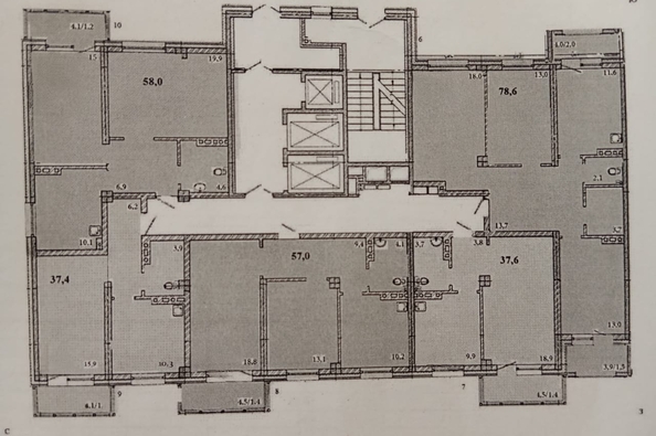 
   Продам 3-комнатную, 78.6 м², Калинина, 175

. Фото 1.