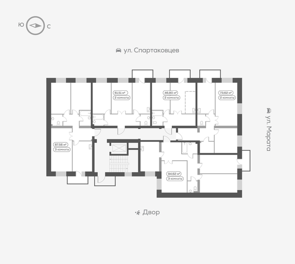 
   Продам 2-комнатную, 62.3 м², Ладо Кецховели ул, 27

. Фото 15.