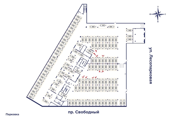 
  Продам парковочное место, 13.2 м², Красноярск

. Фото 2.