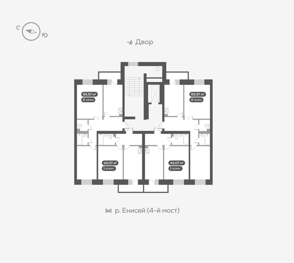 
   Продам 1-комнатную, 43.5 м², Академгородок ул, 78

. Фото 18.