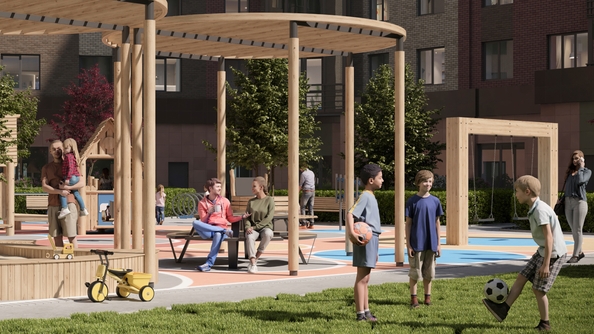 
  Продается 3-комн. квартира, 92.7 м², ЖК Южный берег, дом 24
. Фото 9.