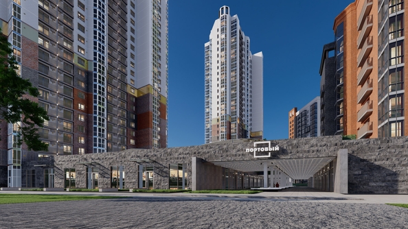 
   Продам 1-комнатную, 43.4 м², Портовый, 1 очередь

. Фото 16.