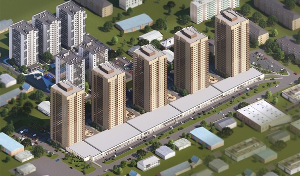 
  Продается 2-комн. квартира, 40.8 м², ЖК На Дудинской, дом 4
. Фото 1.