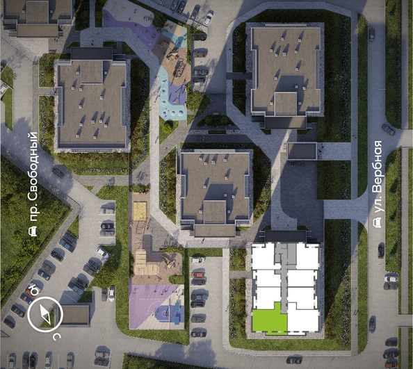 
  Продается 3-комн. квартира, 83.2 м², ЖК Белый квартал на Свободном, дом 3
. Фото 1.