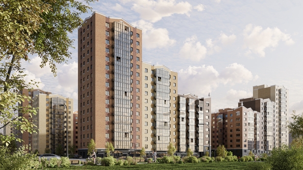 
  Продается 1-комн. квартира, 40.84 м², ЖК Сити-квартал Октябрьский, дом 2
. Фото 2.