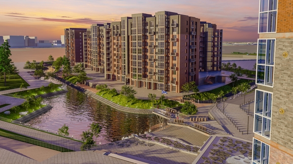 
  Продается 1-комн. квартира, 43.4 м², ЖК Портовый, 1 очередь
. Фото 21.