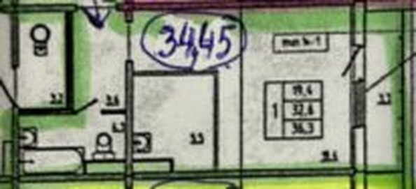 
  Продается студия, 34.45 м², ЖК Белый квартал на Спандаряна, 2
. Фото 1.