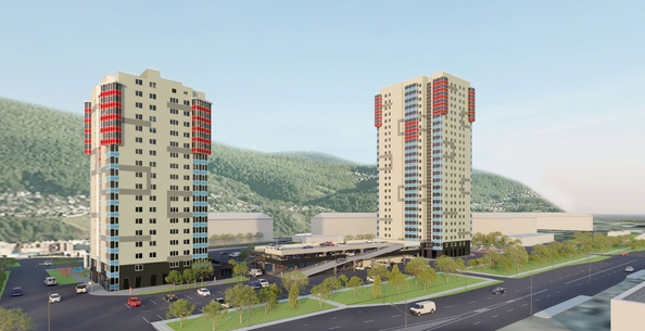
  Продается 3-комн. квартира, 76.9 м², ЖК Олимп, дом 1
. Фото 3.