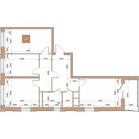
  Продается 3-комн. квартира, 88 м², ЖК Небо над Енисеем, корпус 2
. Фото 3.