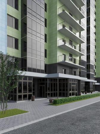 
  Продается 2-комн. квартира, 52.3 м², ЖК Зеленая высотка на Калинина
. Фото 2.